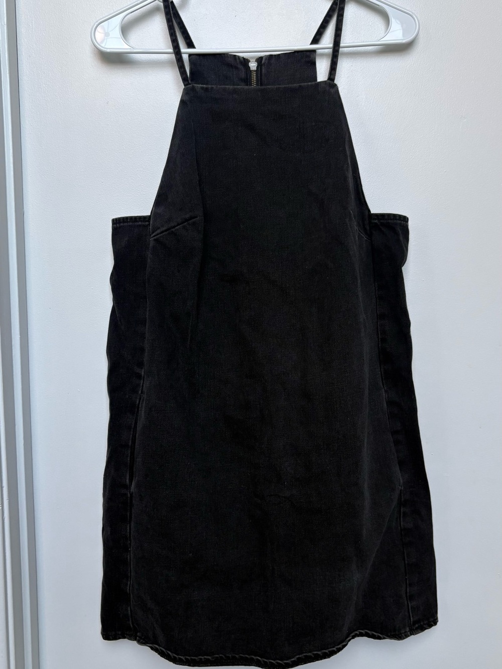 Topshop Moto Black Women's Pinafore Skirt